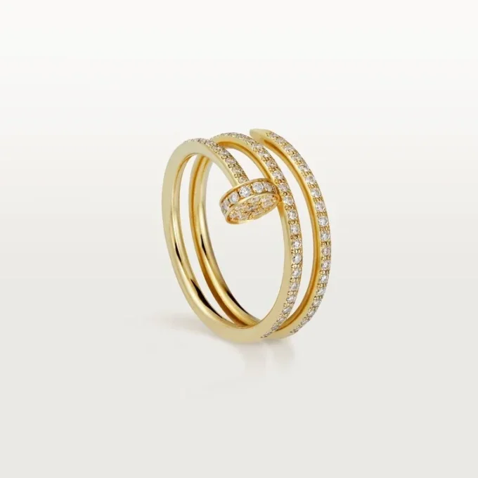 Juste Un Clou Ring – Yellow Gold, Diamonds – Cartier