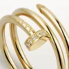 Juste Un Clou Ring – Yellow Gold, Diamonds – Cartier