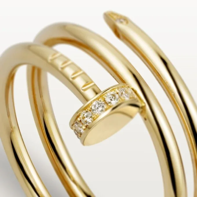 Juste Un Clou Ring – Yellow Gold, Diamonds – Cartier