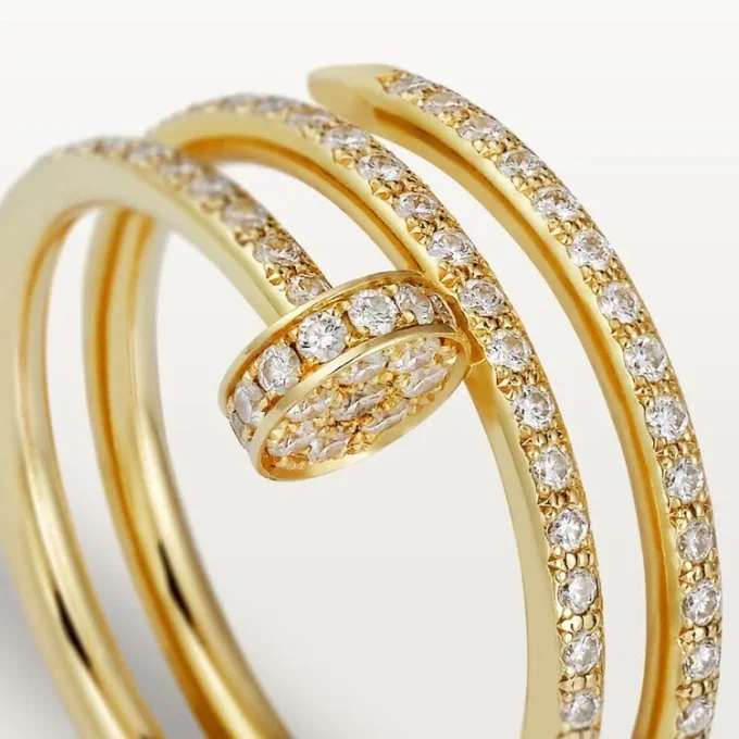 Juste Un Clou Ring – Yellow Gold, Diamonds – Cartier