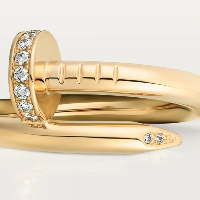 Juste Un Clou Ring – Yellow Gold, Diamonds – Cartier