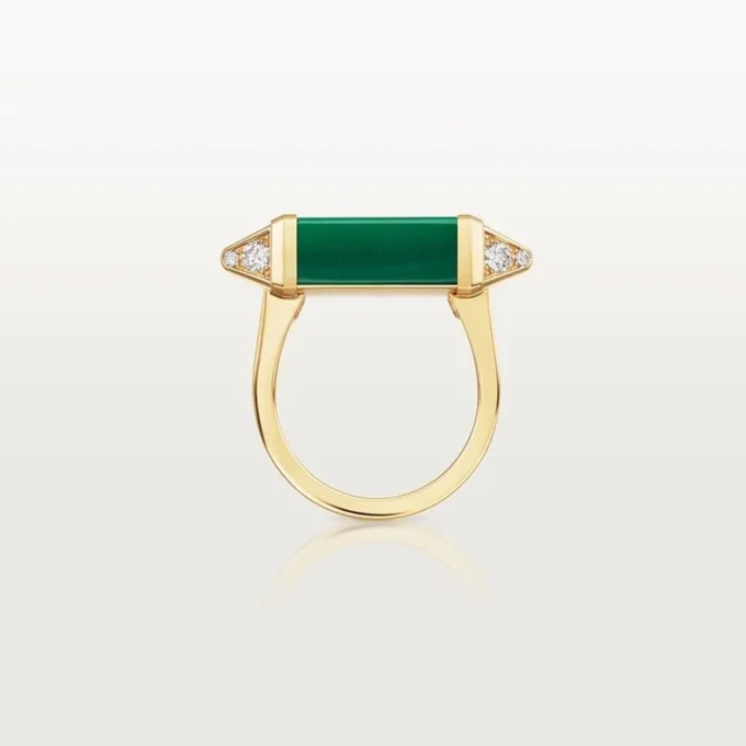 Les Berlingots De Cartier Ring, Semi-Paved