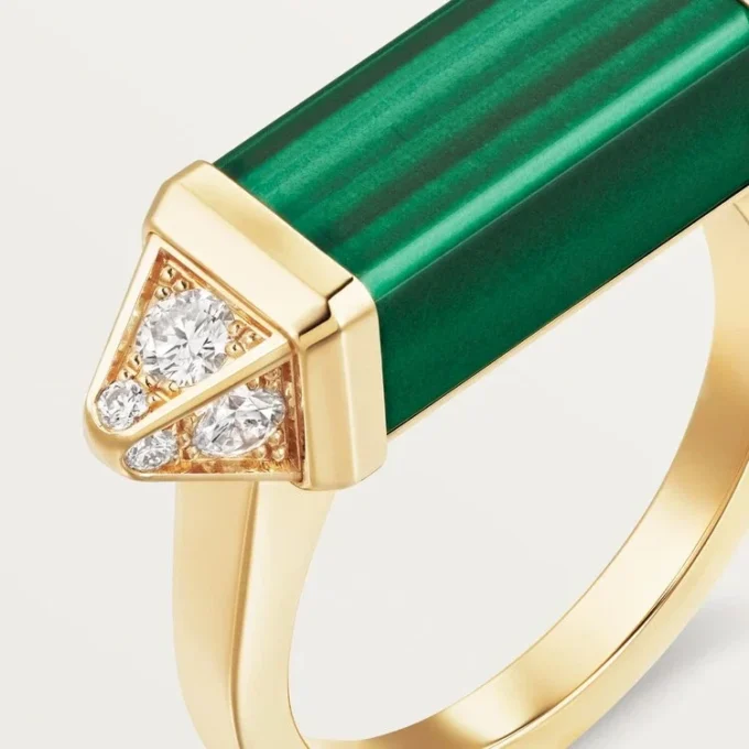 Les Berlingots De Cartier Ring, Semi-Paved