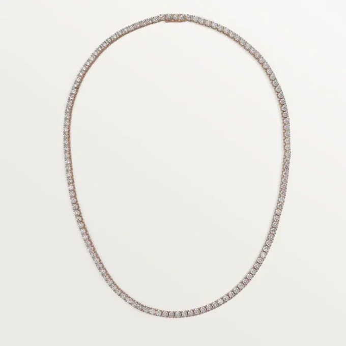 Lignes Essentielles Necklace, Brilliant-Cut Diamonds