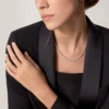 Lignes Essentielles Necklace, Brilliant-Cut Diamonds