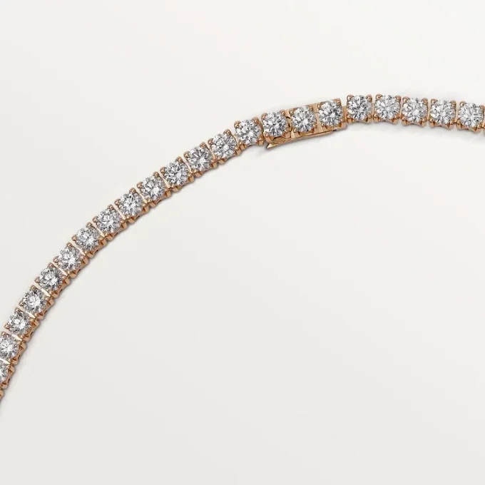 Lignes Essentielles Necklace, Brilliant-Cut Diamonds