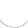 Lignes Essentielles Necklace, Oval-Cut Diamonds