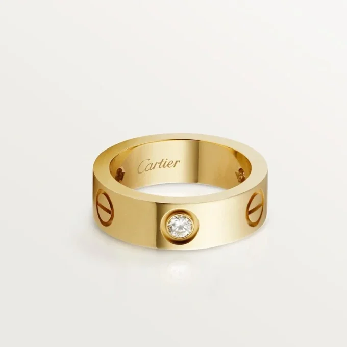 Love 3 Diamond Ring – Yellow Gold, Classic Model | Cartier Us