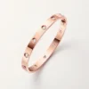 Love Bracelet, Classic Model,10 Diamonds