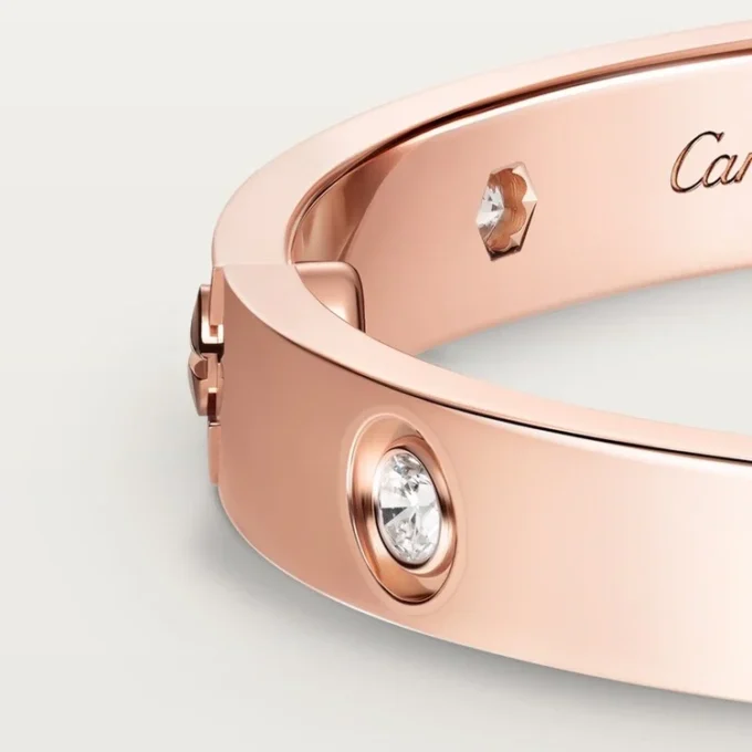 Love Bracelet, Classic Model,10 Diamonds