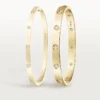 Love Bracelet, Classic Model,10 Diamonds