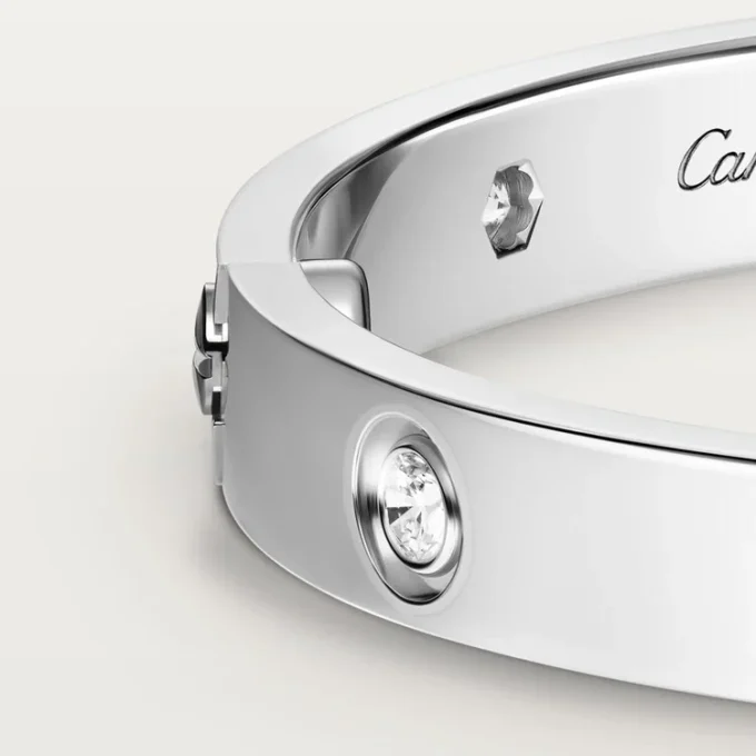 Love Bracelet, Classic Model,10 Diamonds