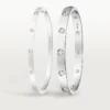Love Bracelet, Classic Model,10 Diamonds