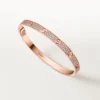 Love Bracelet, Medium Model, Paved