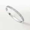 Love Bracelet, Medium Model, Paved