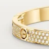 Love Bracelet, Medium Model, Paved