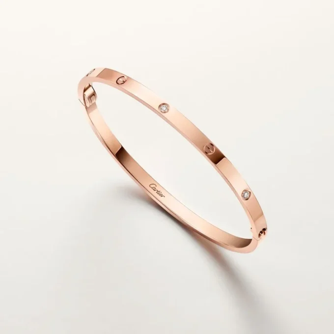 Love Bracelet, Small Model, 6 Diamonds Love Bracelet, Small Model, 6 Diamonds