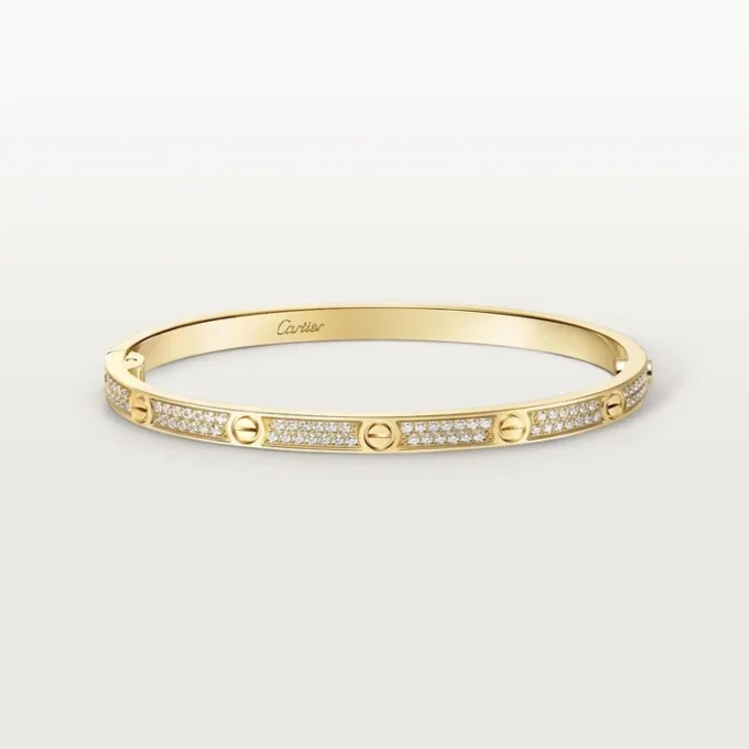 Love Bracelet, Small Model, Paved Love Bracelet, Small Model, Paved