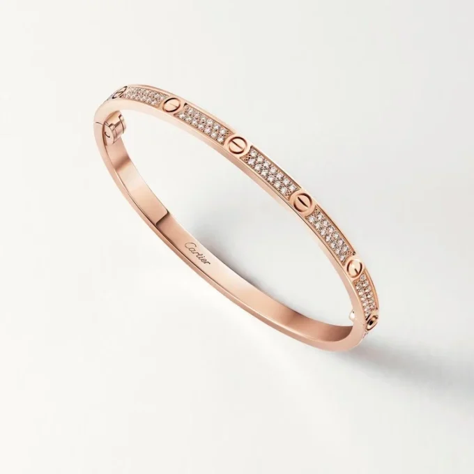 Love Bracelet, Small Model, Paved Love Bracelet, Small Model, Paved