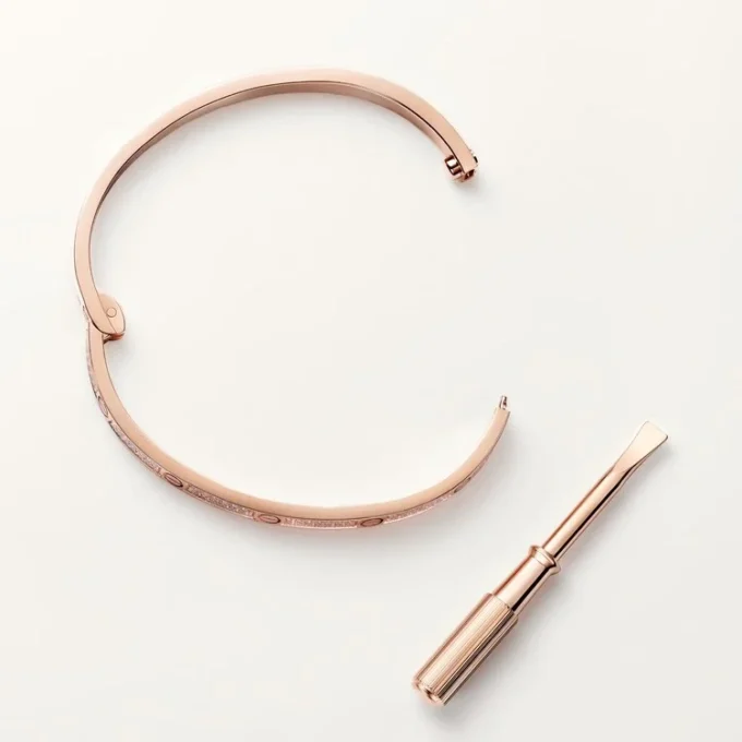 Love Bracelet, Small Model, Paved Love Bracelet, Small Model, Paved