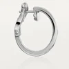 Love Earrings, 2 Diamonds – White Gold, Diamonds – Cartier Love Earrings, 2 Diamonds – White Gold, Diamonds – Cartier