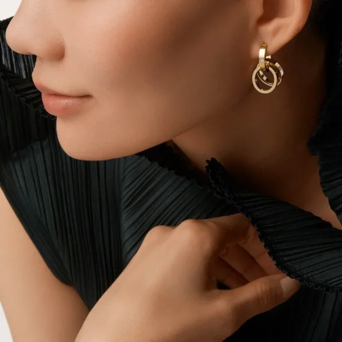 Love Earrings, Multiwear Love Earrings, Multiwear
