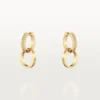 Love Earrings, Multiwear, Half-Paved Love Earrings, Multiwear, Half-Paved
