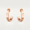 Love Earrings – Pink Gold – Cartier Love Earrings – Pink Gold – Cartier