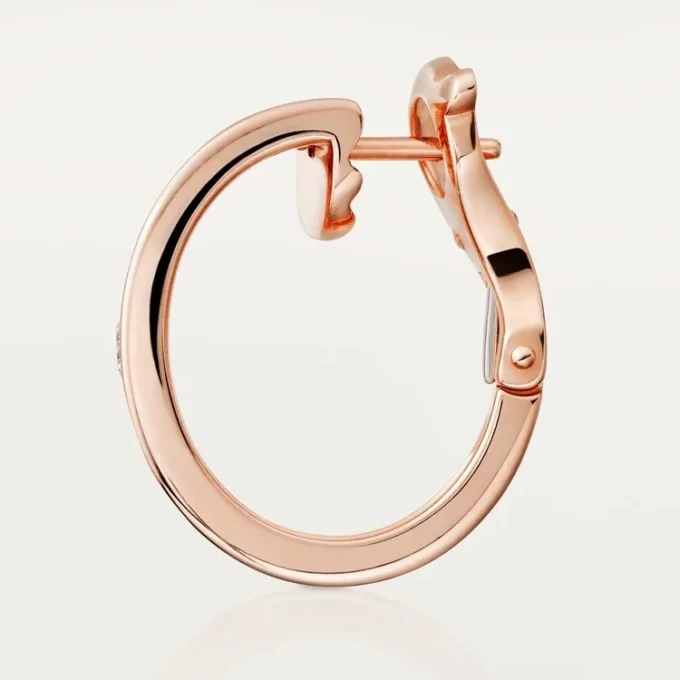 Love Earrings – Pink Gold, Diamonds – Cartier Love Earrings – Pink Gold, Diamonds – Cartier