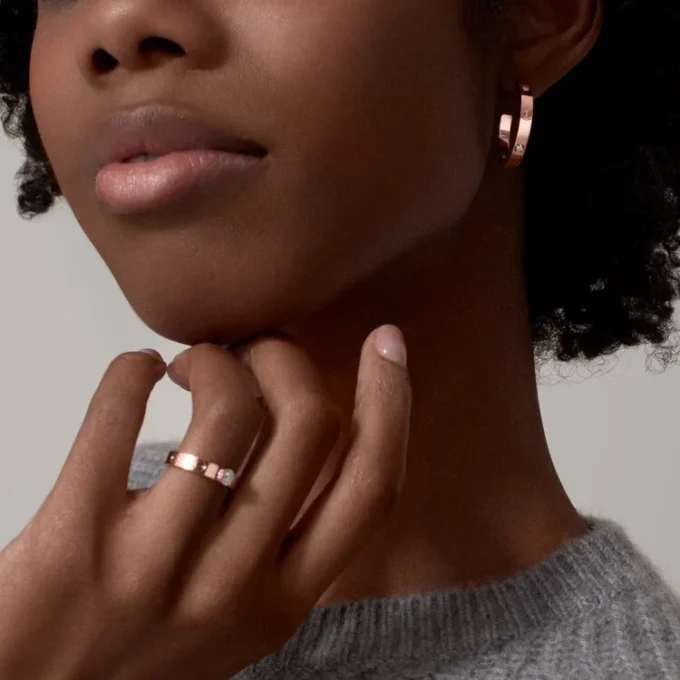 Love Earrings – Rose Gold, Diamond – Cartier