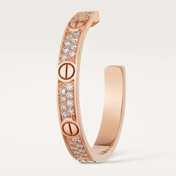 Love Earrings – Rose Gold, Diamond – Cartier