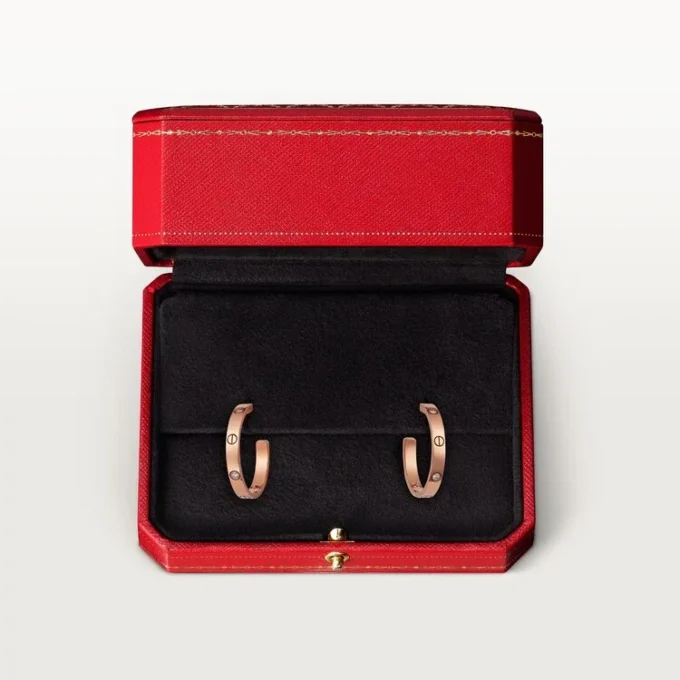 Love Earrings – Rose Gold, Diamond – Cartier