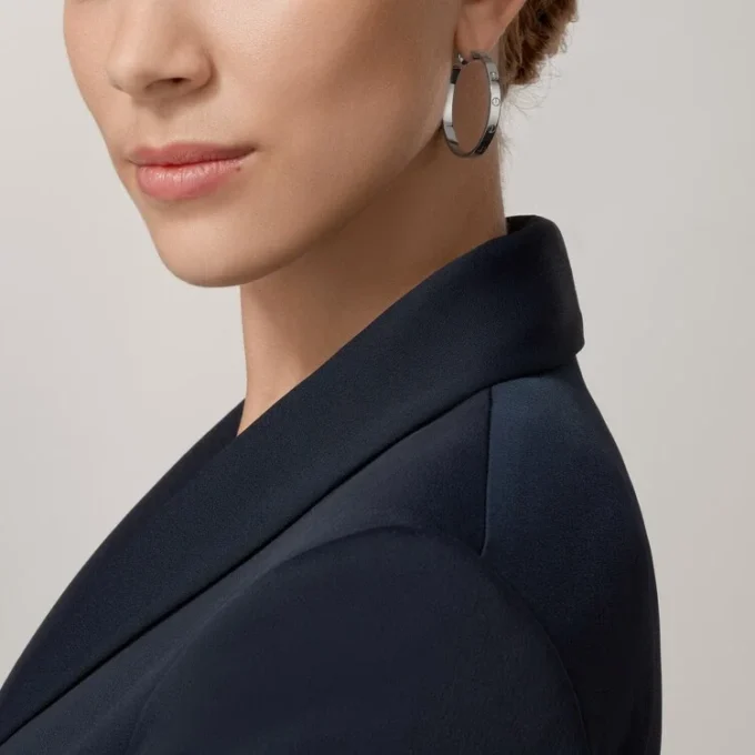 Love Earrings – White Gold – Cartier Love Earrings – White Gold – Cartier