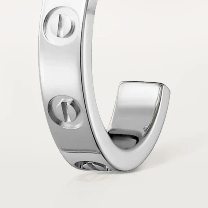 Love Earrings – White Gold – Cartier