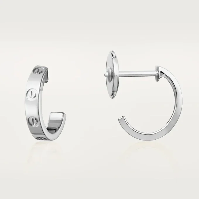 Love Earrings – White Gold – Cartier