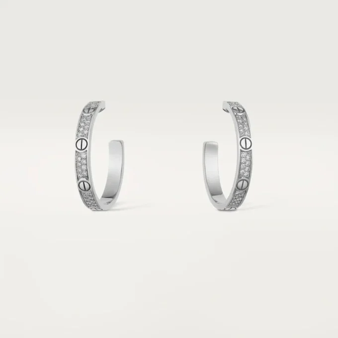 Love Earrings – White Gold, Diamond – Cartier