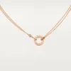 Love Necklace, 2 Diamonds – Rose Gold, Diamonds – Cartier
