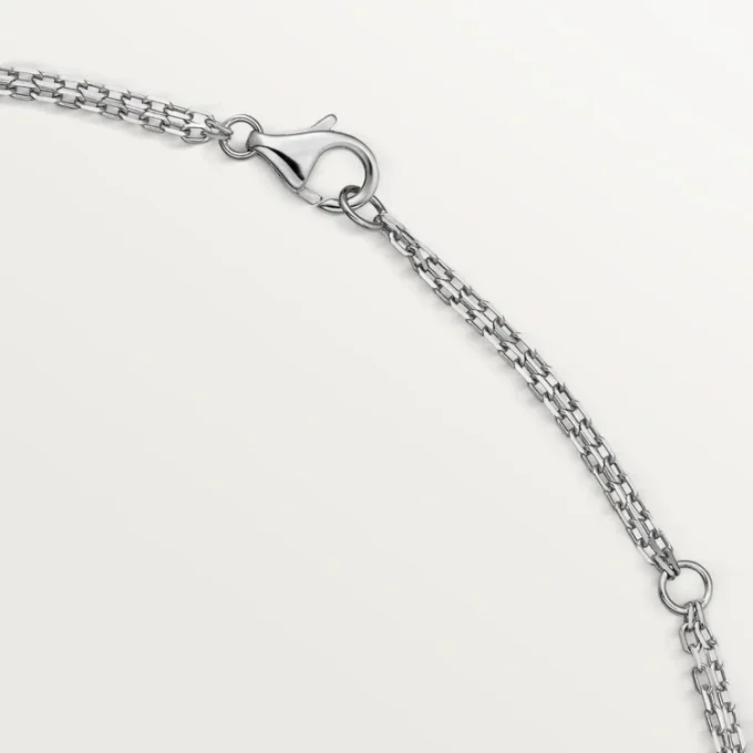 Love Necklace, 2 Diamonds – White Gold, Diamonds – Cartier