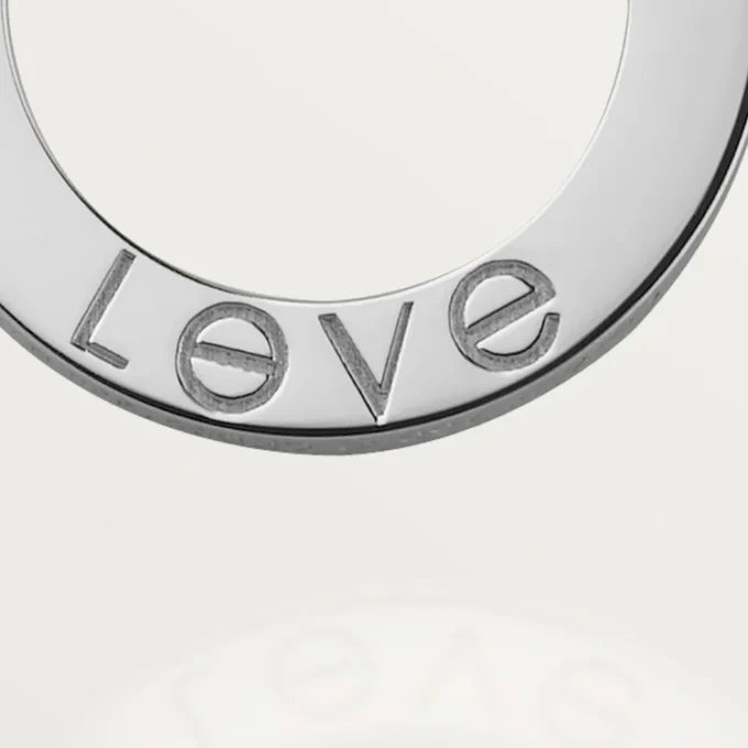Love Necklace, 3 Diamonds – White Gold, Diamonds – Cartier