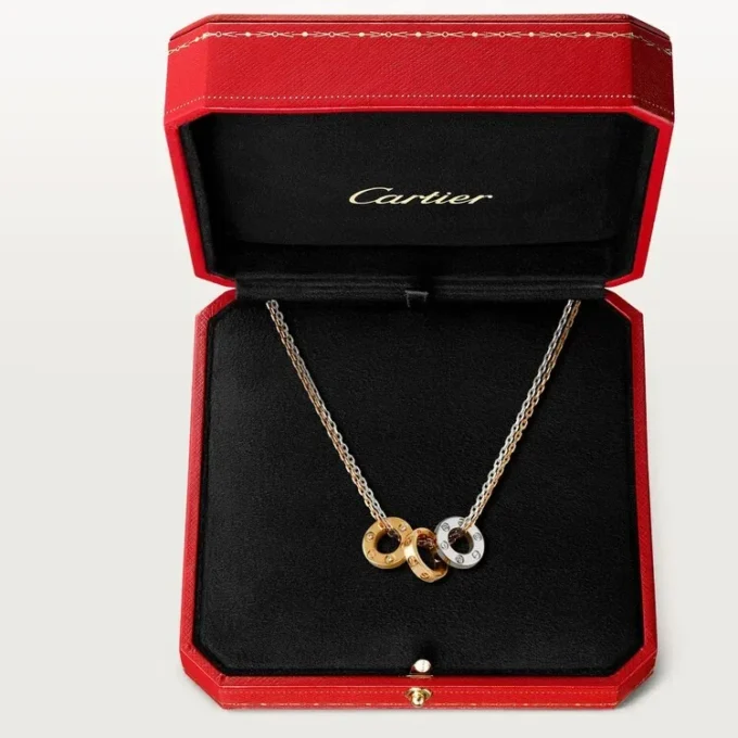 Love Necklace, 6 Diamonds – Rose Gold, White Gold, Diamonds – Cartier Love Necklace, 6 Diamonds – Rose Gold, White Gold, Diamonds – Cartier