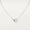 Love Necklace, Diamond-Paved – White Gold, Diamonds – Cartier