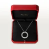 Love Necklace, Diamond-Paved – White Gold, Diamonds – Cartier