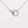 Love Necklace, Diamond-Paved – White Gold, Diamonds – Cartier