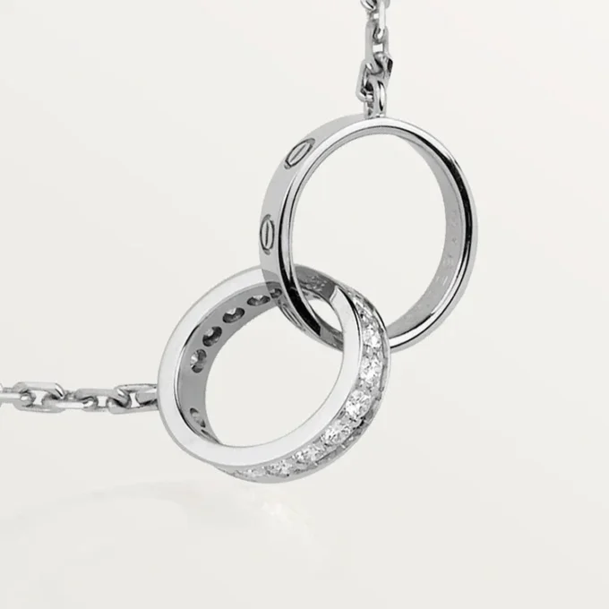 Love Necklace, Diamonds – White Gold, Diamonds – Cartier