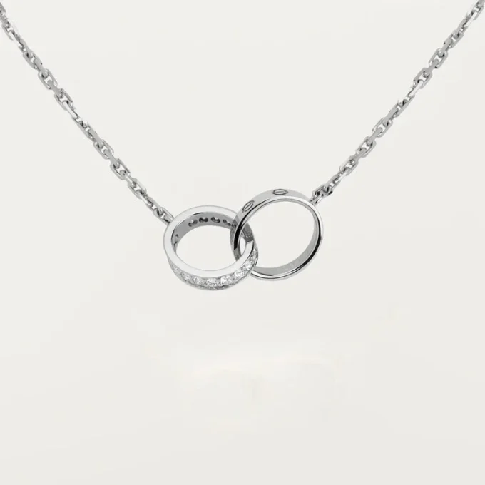 Love Necklace, Diamonds – White Gold, Diamonds – Cartier
