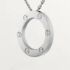 Love Necklace – White Gold – Cartier