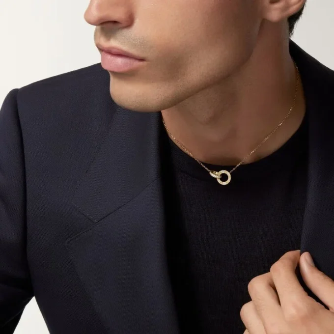 Love Pendant, Paved Love Pendant, Paved