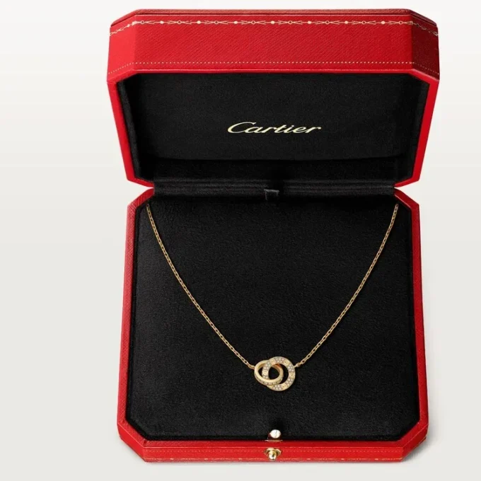 Love Pendant, Paved Love Pendant, Paved