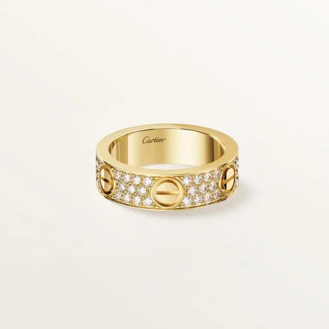 Love Ring, Classic Model, Paved