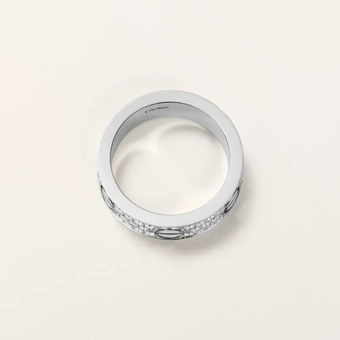 Love Ring, Classic Model, Paved